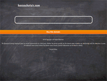 Tablet Screenshot of havasuhotair.com